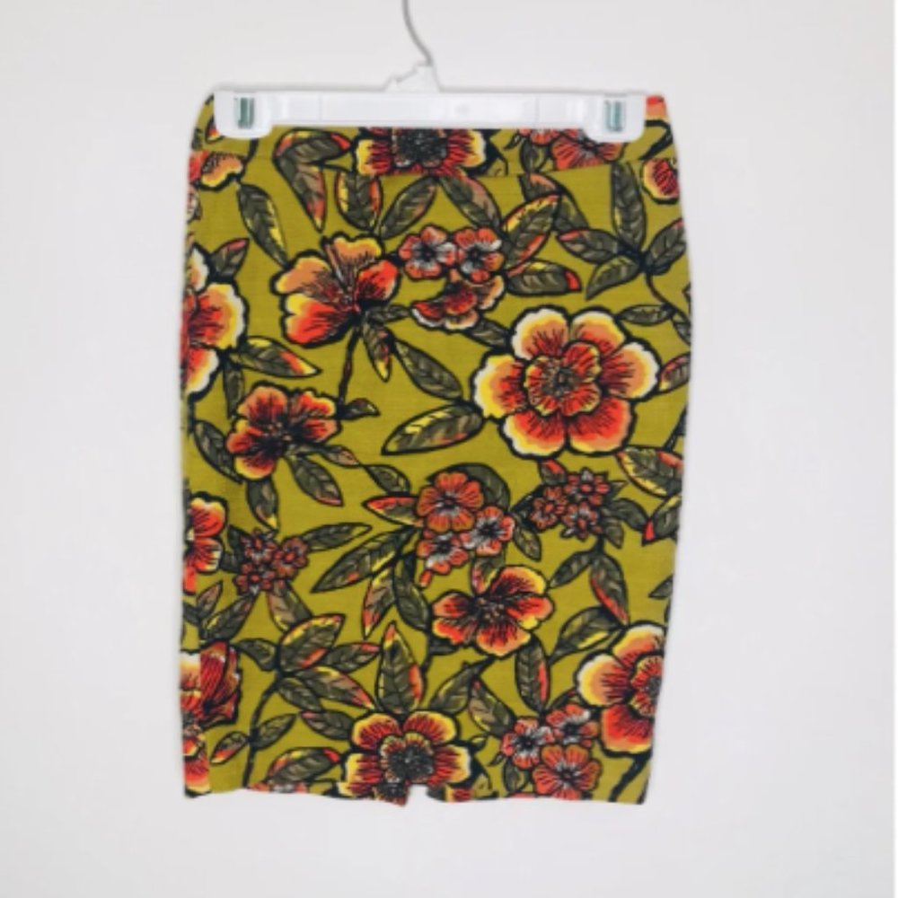 Loft fall straight skirt sz 00 career work Ann Taylor Anthropologie